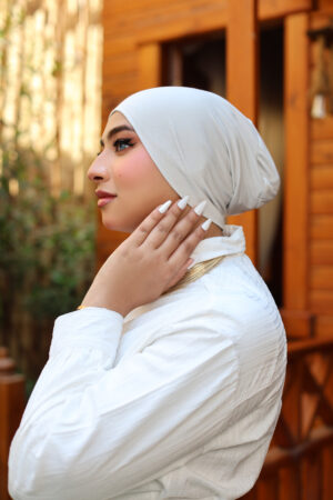 Light Grey Bandana (No Sew)